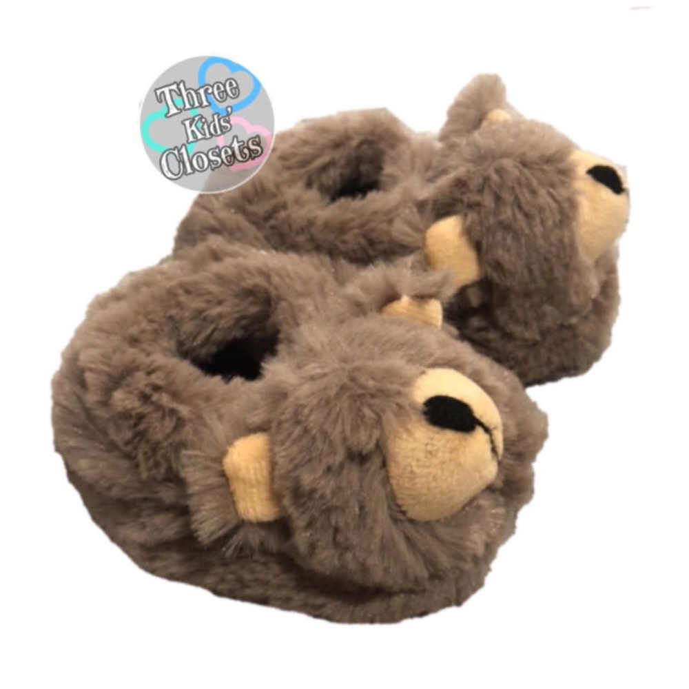 Nordstrom Baby Fuzzy Bear Booties
